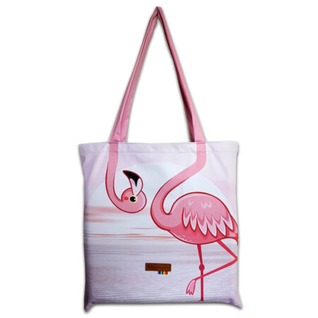 Shopper Pinky Flamingo