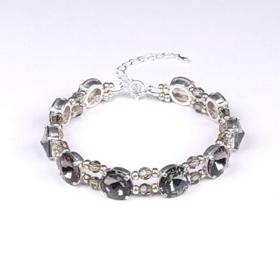 Armband „MondZauber Rivoli“ silberfarben