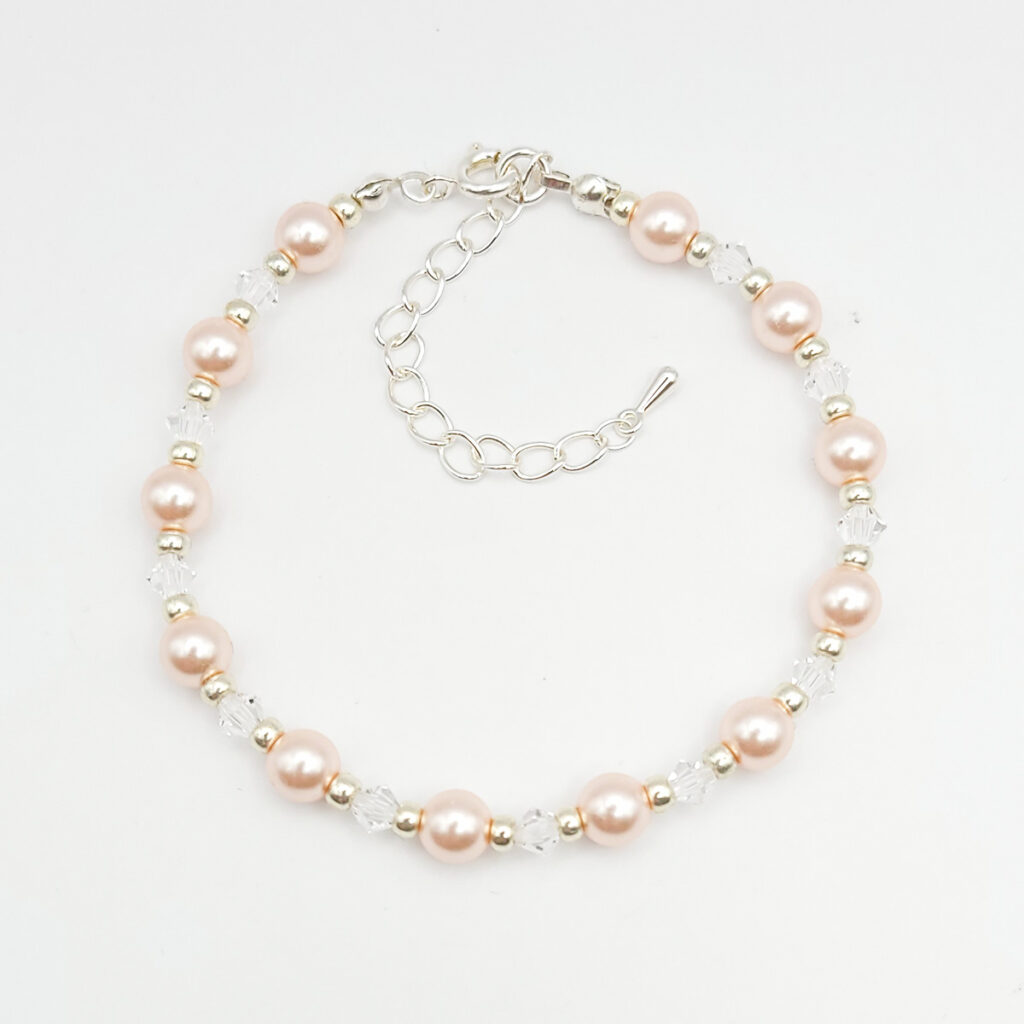 Armband „PerlenZauber“ Pearl Effect Rosaline