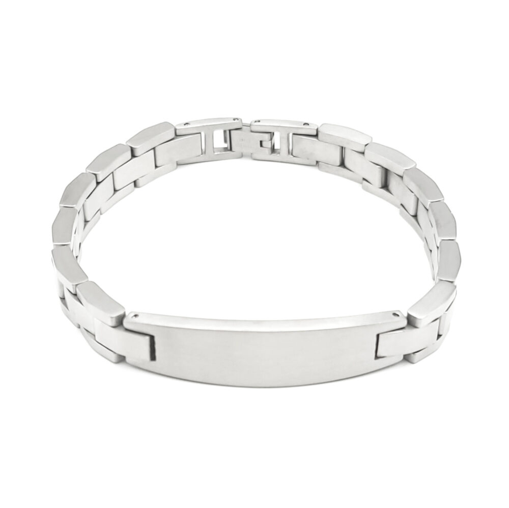 Edelstahl-Armband "Magnetic Plate"