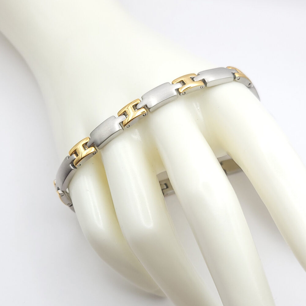 Edelstahl-Armband "Golden Style"