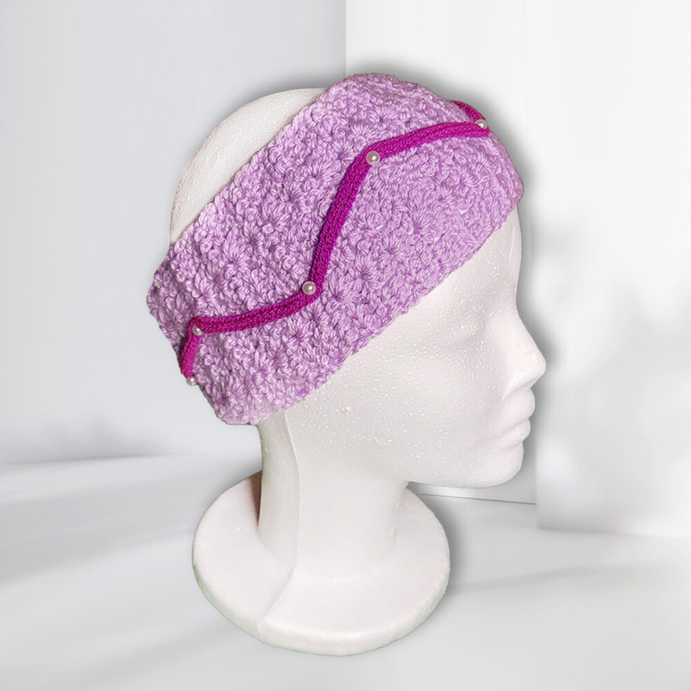 Design-Haarband "Violetta" – Bild 3